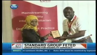 The Standard Media Group Feted for Disability Advocacy