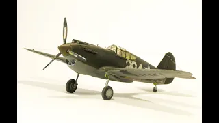 Curtiss P-40B Pearl Harbour Airfix 1/72 full build