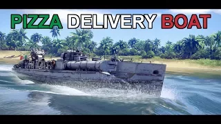 Pizza Delivery Boat