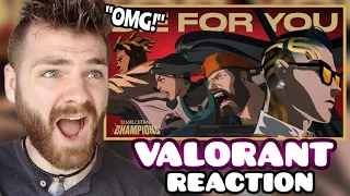 First Time Hearing "Die For You ft. Grabbitz" | VALORANT OST | Champions 2021 | REACTION