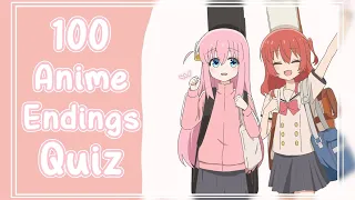 100 Anime Endings Quiz (EASY TO HARD)