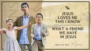 Yes JESUS LOVES ME THIS I KNOW | WHAT A FRIEND WE HAVE IN JESUS | Christian Song Hymn Medley By Kids