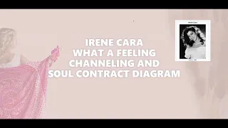 Irene Cara - What a Feeling - Channeling and Soul Contract Diagram