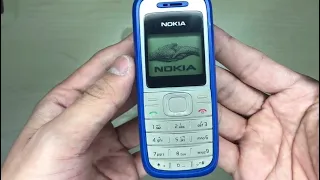 Original Nokia 1200 detail real shot video