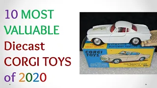 Top CORGI Toys of 2020 - Rarest, Most Valuable Corgi Diecast Cars with REAL eBay Sale Prices!