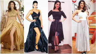 Sunny Leone Designer dress collection || Best Look in Indian Dresses || Habijabi World ||