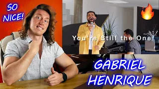 Gabriel Henrique - You’re Still the One (Cover) | Singer Reaction!