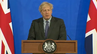 Boris Johnson announces delay to June 21 Covid restrictions easing in England | ITV News