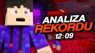 Czy ten REKORD ŚWIATA jest nie do pobicia? - Minecraft Speedrun Analiza