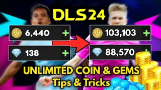 DLS 24 | How to Get Unlimited Coins & Gems in Dream League Soccer 2024 | Tips & Tricks