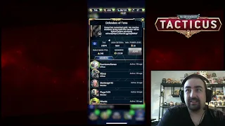 Warhammer 40k Tacticus - Guild War Season 2 Day 2 Matching gone Awry?