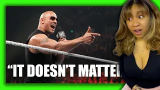 The Rock's Greatest Catchphrases | Wrestling Flashback | reaction