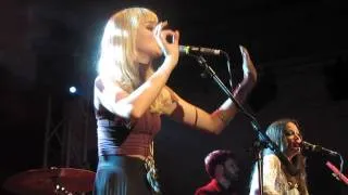 The Pierces sing "Secret" live at Bush Hall, London 15th June 2011