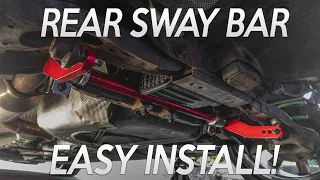 Mazda 3 REAR SWAY BAR Install | YOU Need This Mod!