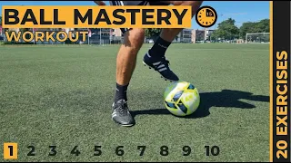 Ball Mastery Workout 1 of 10 | Football Training | Homework (U9-U14)