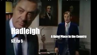 Hadleigh (1971) Series 2, Ep5  "A Quiet Place in the Country" (David Langton) Full Episode, TV Drama