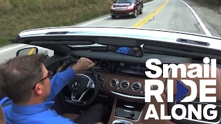 2017 Mercedes-Benz S 550 Convertible Cabriolet - Smail Ride Along - Virtual Test Drive and Review