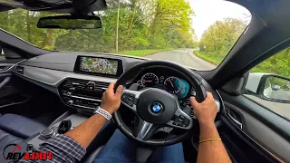 BMW 5 Series 520D M Sport G30 [2.0L 190HP] POV Test Drive