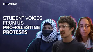 Student voices from US pro-Palestine protests