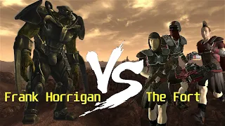 Frank Horrigan vs The Fort | Fallout New Vegas NPC Battle