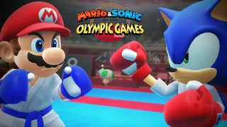 Mario & Sonic At The Olympic Games Tokyo 2020 Event Karate- Daisy Sonic Peach Dr Eggman  Bowser