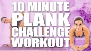 10 Minute PLANK CHALLENGE with Sydney Cummings!