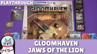 Gloomhaven: Jaws of the Lion | Scenario 1 Playthrough | slickerdrips