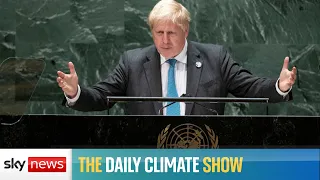 What are Boris Johnson's COP26 priorities?