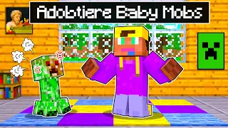 ich ADOPTIERE ein BABY CREEPER in Minecraft!