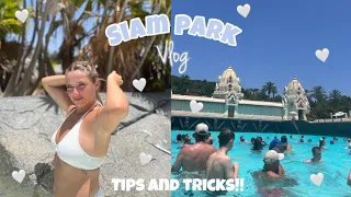 SPEND THE DAY WITH ME AT SIAM PARK🐋🩵| TIPS AND TRICKS WHEN VISITING | OUR EXPERIENCE