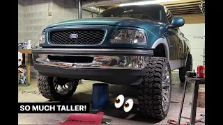 Stacking LIFT KITS on larry! ! | over 6" of LIFT |