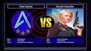 Atlas Mod Challenge Mode: Atlas General vs General Alexander