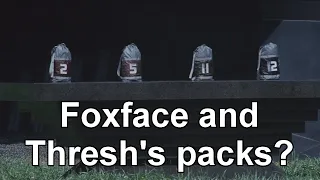 What did Foxface and Thresh receive at the feast?