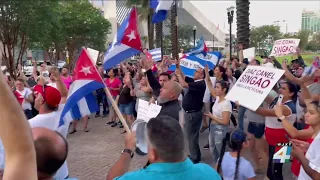 Cuban Protests Calling For An End To Communism