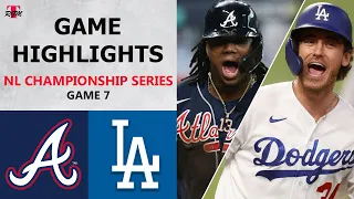 Atlanta Braves vs. Los Angeles Dodgers Game 7 Highlights | NLCS (2020)