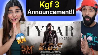 1 Year For KGF Chapter 2 | Yash | Prashanth Neel | Vijay | Sanjay Dutt | Hombale Films | Reaction