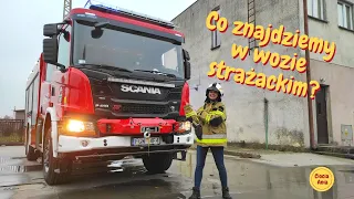 Co znajdziemy w wozie strażackim? #strażpożarna #dzieństrażaka / Film dla dzieci