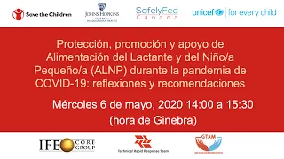 Protección, promoción y apoyo de ALNP durante la pandemia de COVID-19