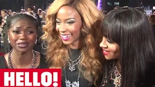 X-Factor group Miss Dynamix talk to HELLO! about Sese's baby news and Gary's reaction