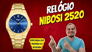 RELÓGIO TOP DA NIBOSI COMPRADO NO ALIEXPRESS - NIBOSI 2520