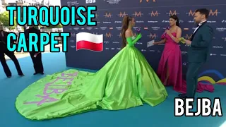 Blanka - Turquoise Carpet | Solo | Poland 🇵🇱 Eurovision 2023