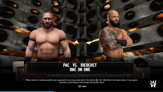 WWE 2K24 - Pac VS Ricochet