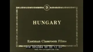 1930s HUNGARY TRAVELOGUE / EDUCATIONAL FILM   GEOGRAPHY & NATURAL RESOURCES   BUDAPEST  XD52484