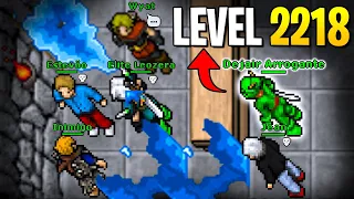 😱O Dia que o 3º TOP LEVEL do TIBIA Veio me Cobrar PK 💀🏆🥇