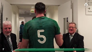 Irish Rugby TV: Ireland v New Zealand Tunnel Cam At Aviva Stadium