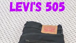 Джинсы Levis 505. Купил в США, посредник, доставка, цена 🔥🔥🔥