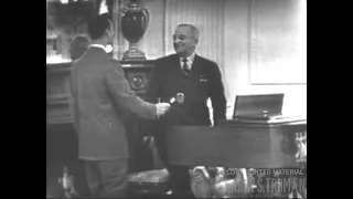President Truman Plays the White House Pianos - Excerpt of MP66-19