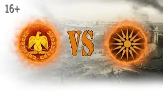 Рим vs Македония дуэль в Total War Rome 2