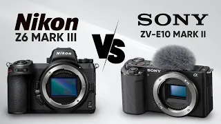 Nikon Z6 Mark III and Sony ZV-E10 Mark II - Specs & Rumors!