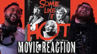 Watching SOME LIKE IT HOT for the First Time #somelikeithot #moviereaction #marilynmonroe #reaction